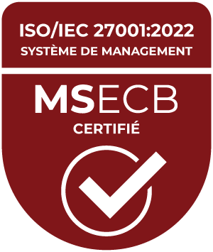 Marca de certificação MSECB ISO/IEC 27001:2022 — sistema de gestão