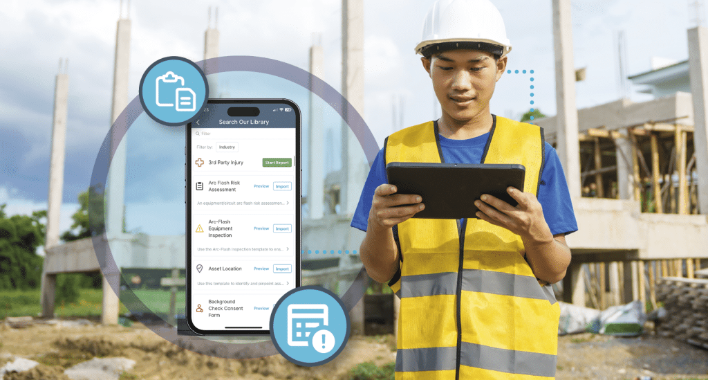 Inspecciones de seguridad digitales para construcción