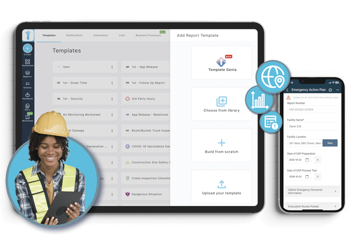 Software de reporting para construcción 1st Reporting