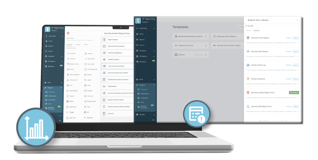 Modernice sus operaciones de seguridad con el software de reporting más flexible