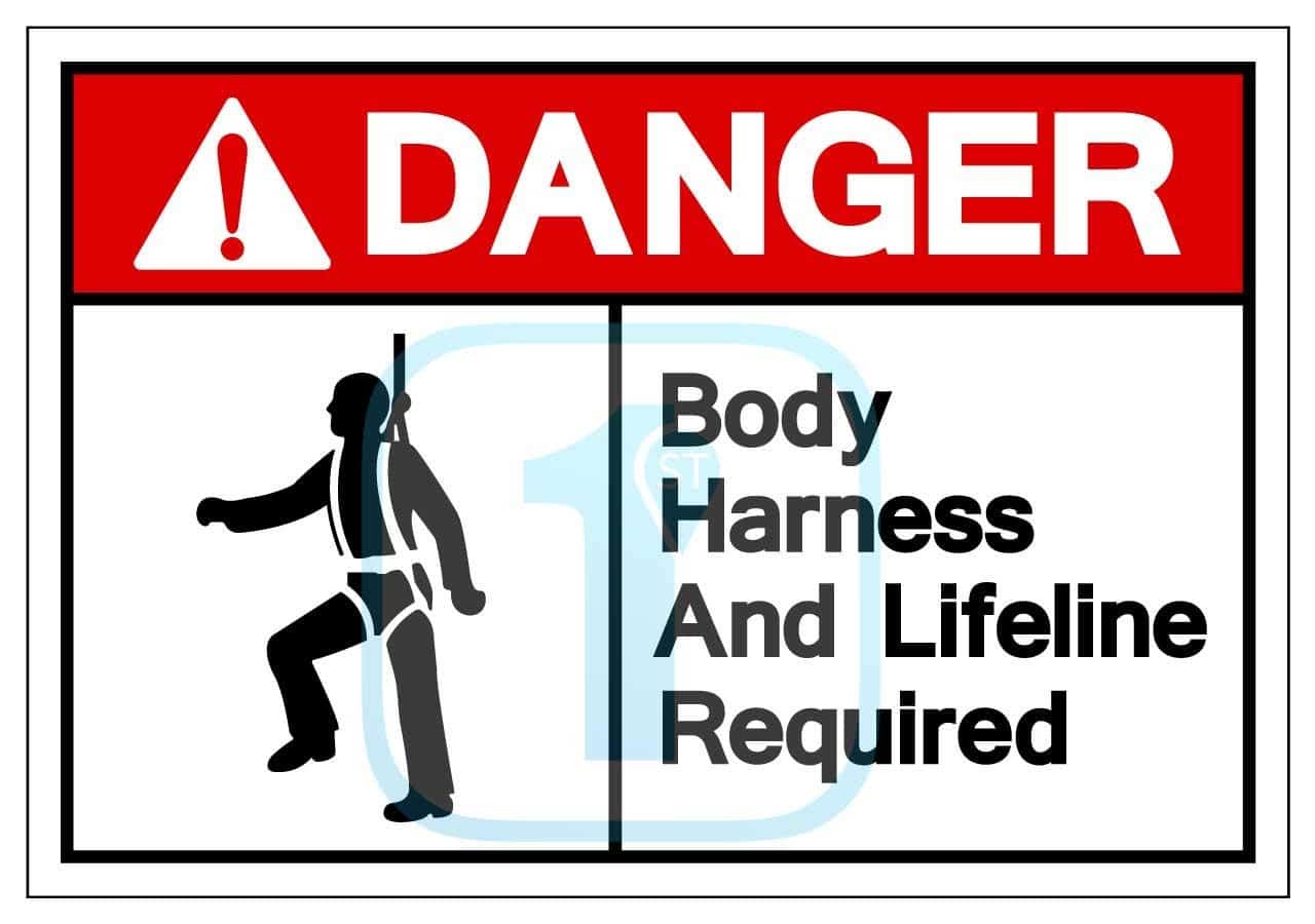 Fall Protection Safety Harness Daily Inspection Downloadable Template