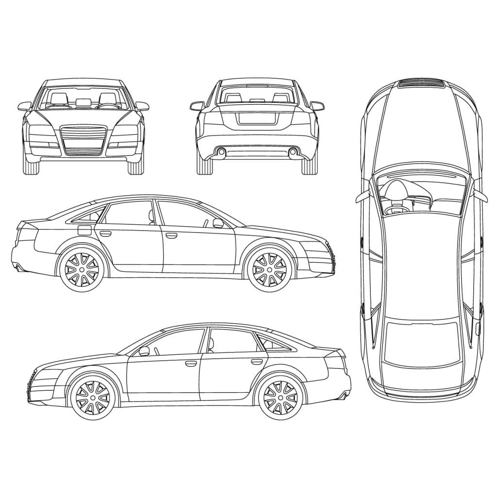 A Vehicle Damage Diagram template is available to view at 1streporting.com.