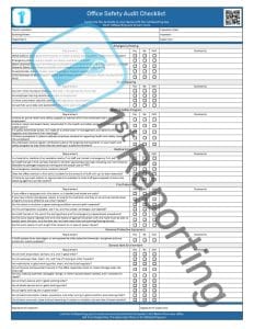 Office Safety Audit Checklist (watermarked) by 1stReporting.com