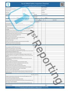 The Oilfield Safety Inspection Checklist For Industry (2023, watermarked) by 1st Reporting.