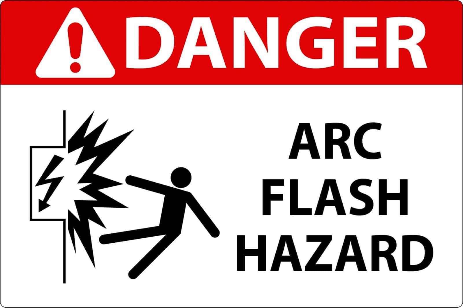 Arc Flash warning sign. Learn about arc flash risk assessment at 1stReporting.com.