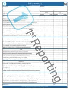 Nurse evaluation form